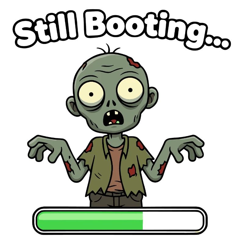 Zombie Still Booting Ladebalken