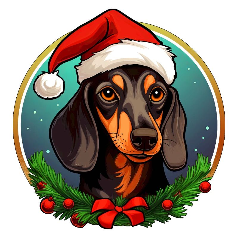 Teckel de Noël