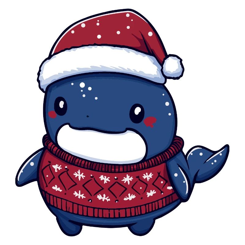 Noël de Noël de la baleine
