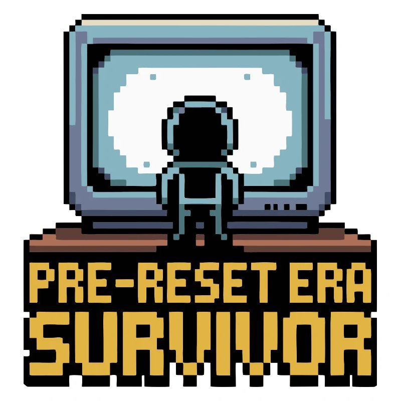 Pixel Art de Survivor de l’ère pré-reset