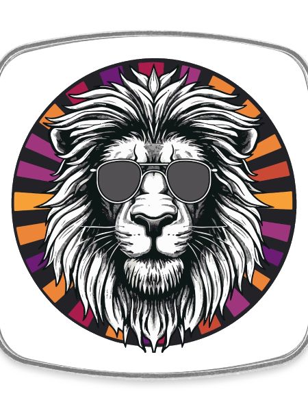 Lion with sunglasses