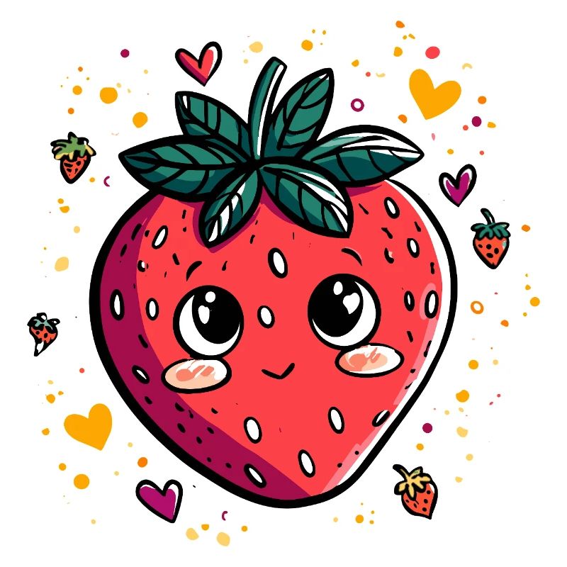 Fraise Kawaii