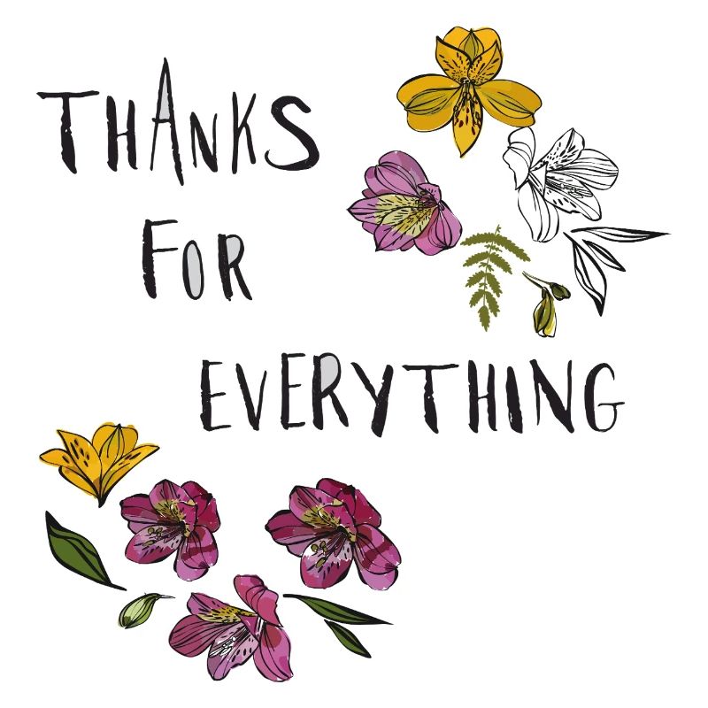 Thanks for everything