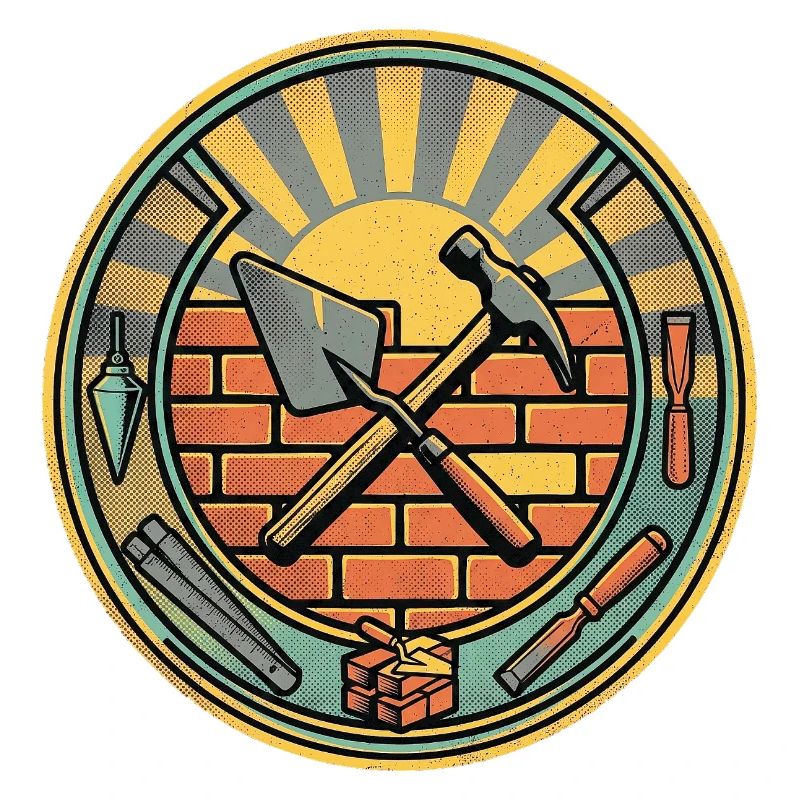 Mauerer Construction Worker Vintage