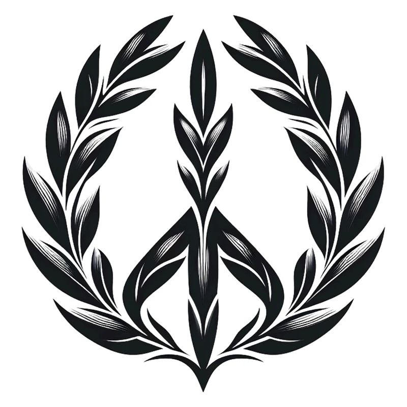 Laurel Wreath Peace
