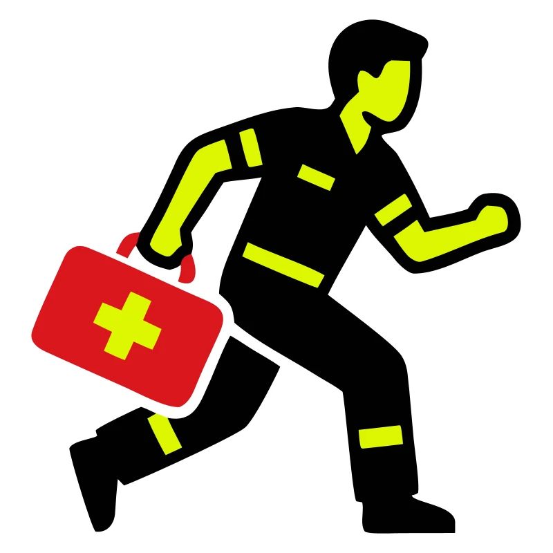 Sanitäter Notarzt Notfallkoffer