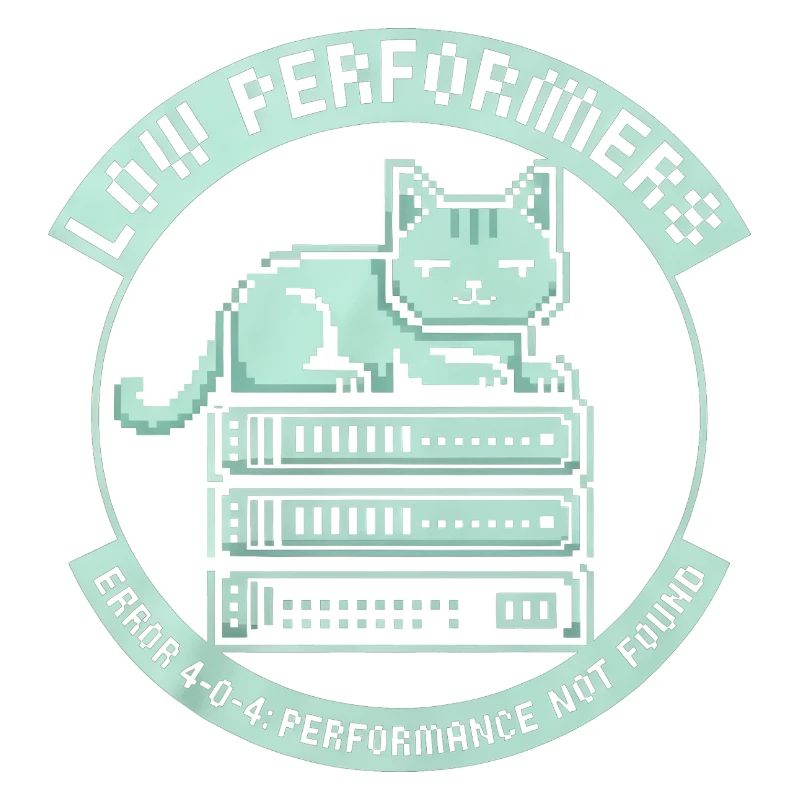 Low Performers Katze Server Pixel Art