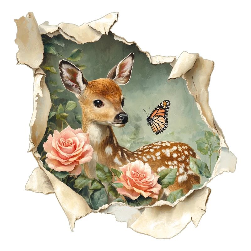 Faon de cerf