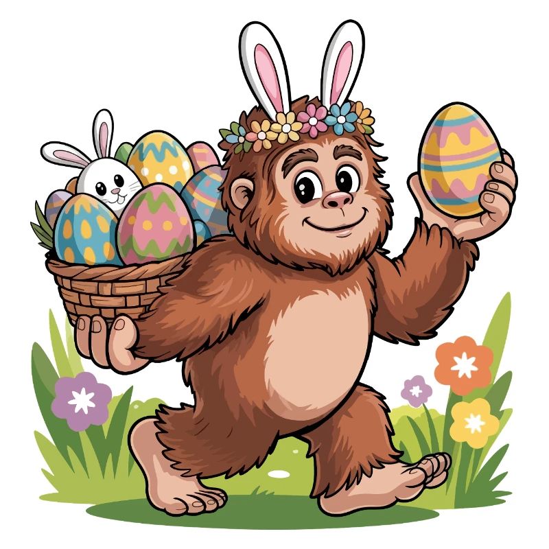 Happy Easter Sweet Easter Bunny Egg Hunt Easter Eggs