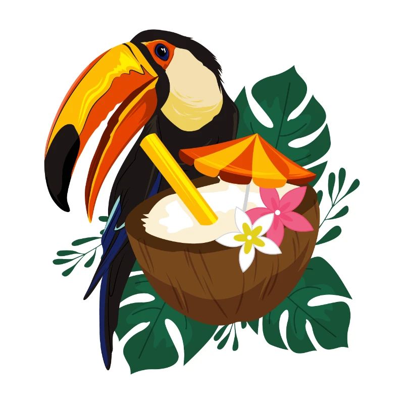 Toucan Summer - affiche