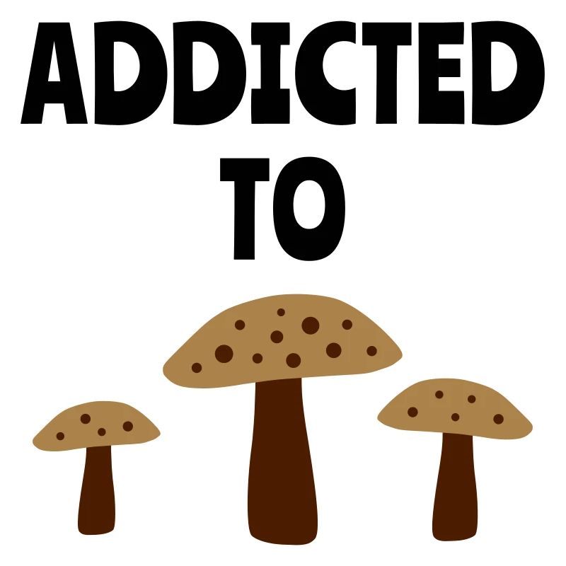 Addicted to fly agarics (three fly agarics)