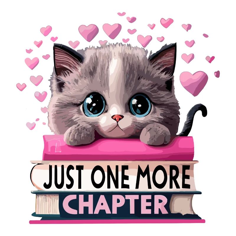 Nur noch ein weiteres Kapitel, Bücherwurm Katze