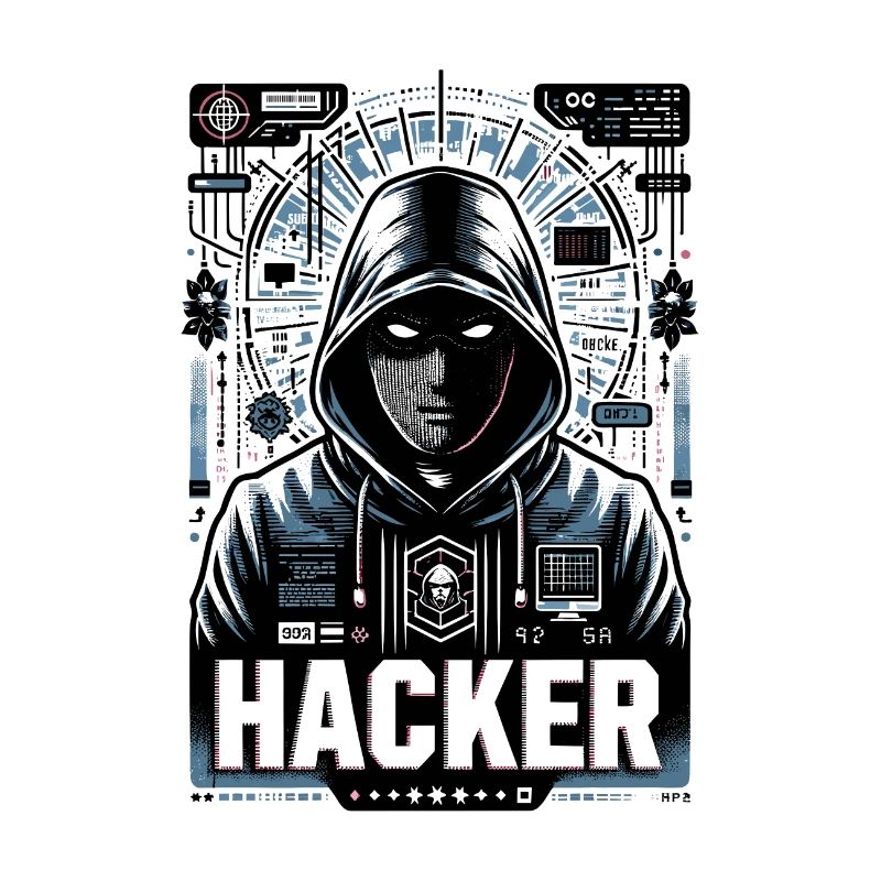 Hacker - Illustration