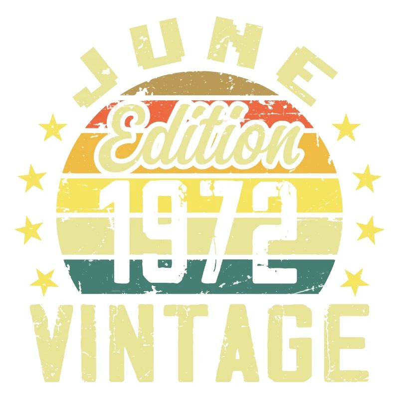 Juni 1972 Juni Retro Juni 1972 Geburtstagsgeschenk