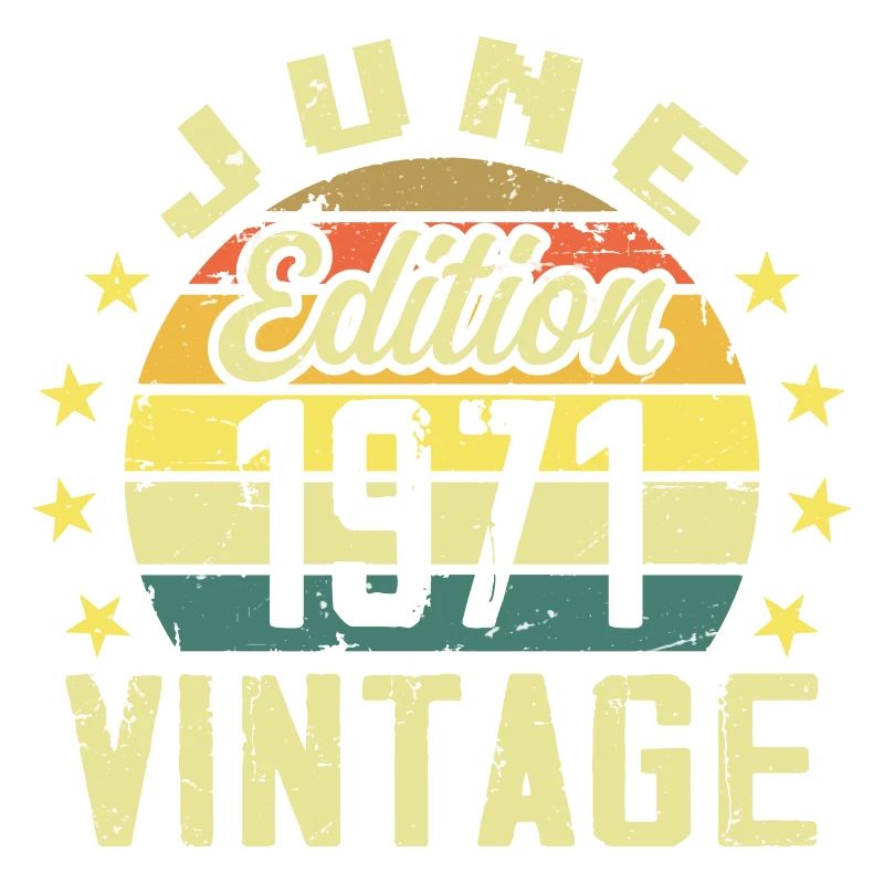 Juni 1971 Juni Retro Juni 1971 Geburtstagsgeschenk