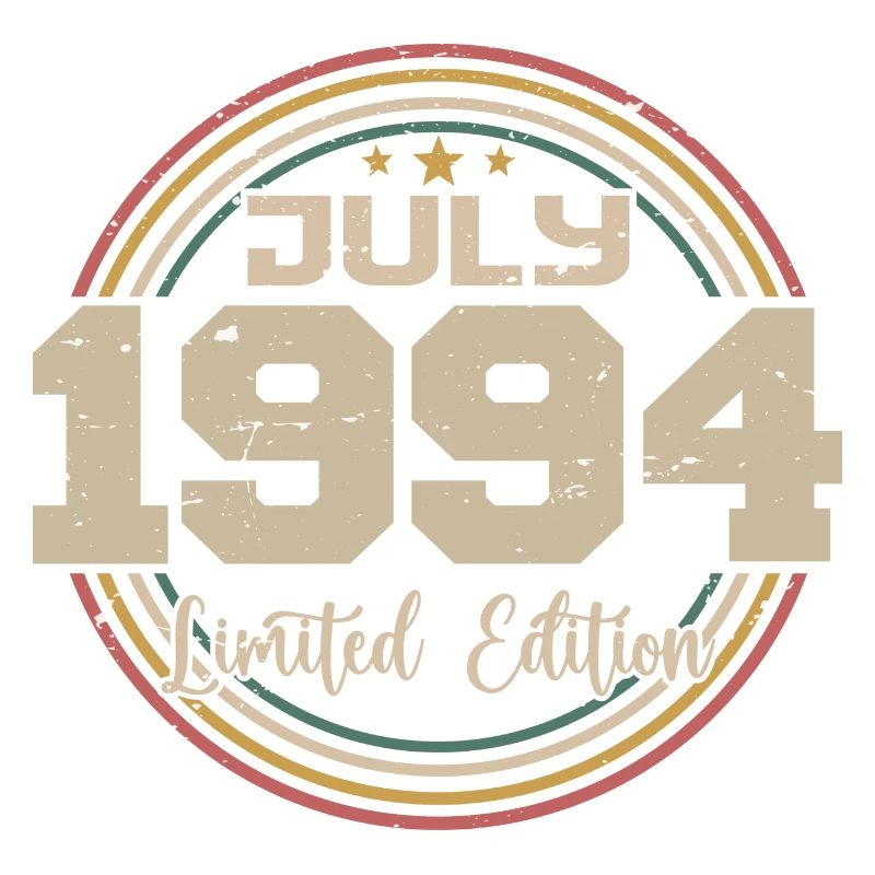 1994 Geburtstag Juli 1994 Geschenk Juli 1994