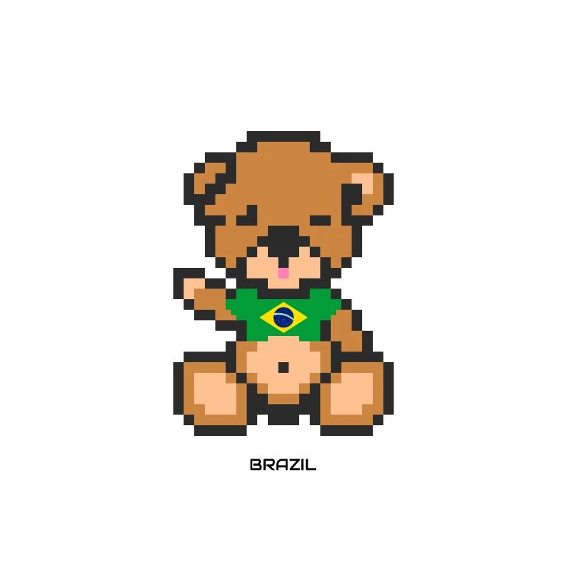 Pixel Bear Brazil
