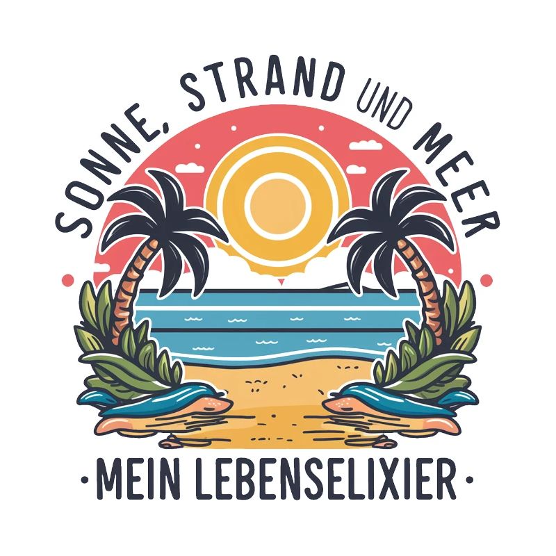 Le soleil, la plage et la mer - mon élixir de vie