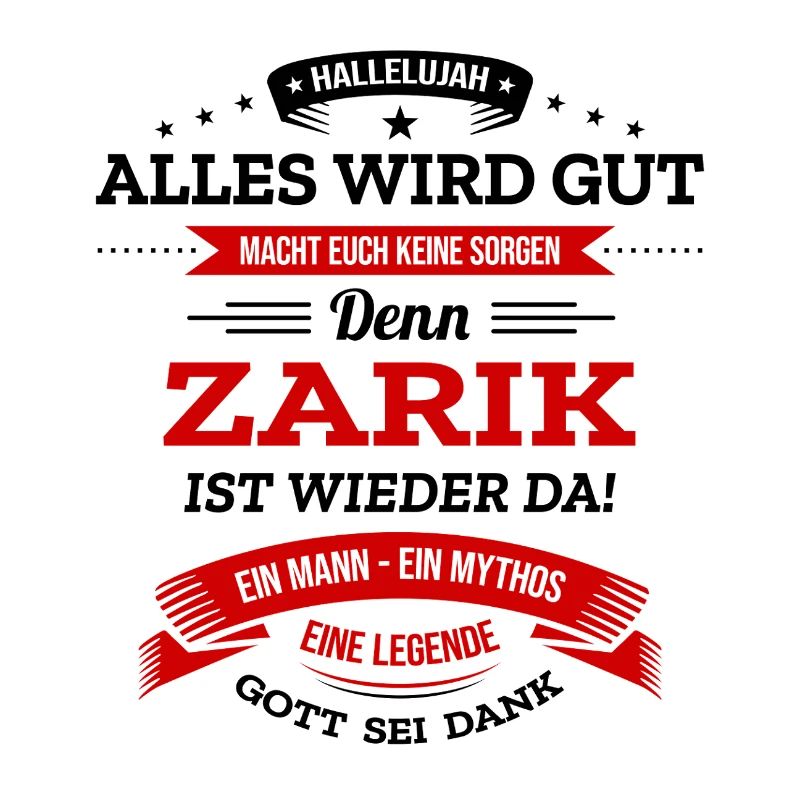 ALLES WIRD GUT, DIE LEGENDE ZARIK IST DA
