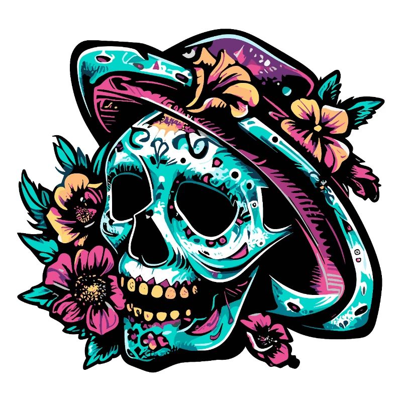skull neon