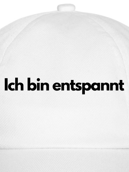 Ich bin entspannt
