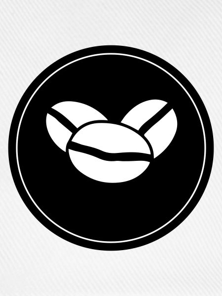 Kaffeebohne Symbol