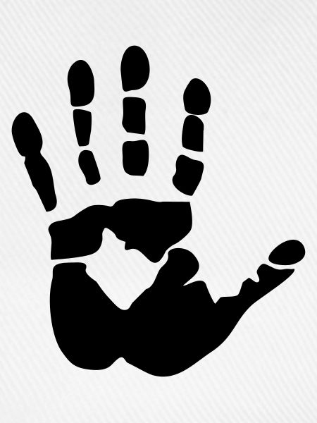 Handabdruck