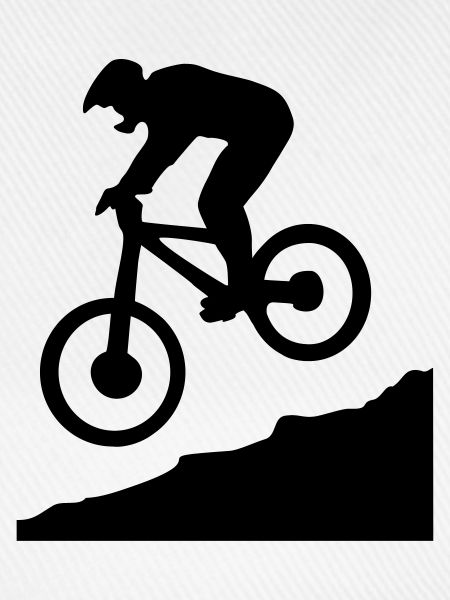 downhill biking - cycling
