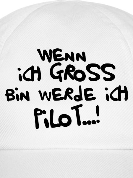 Ich werde Pilot