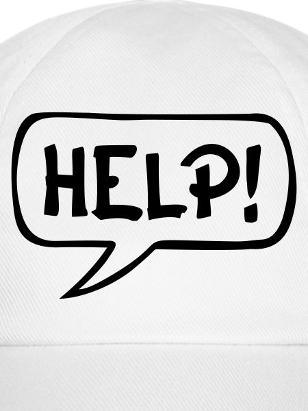 Comic Sprechblase HELP