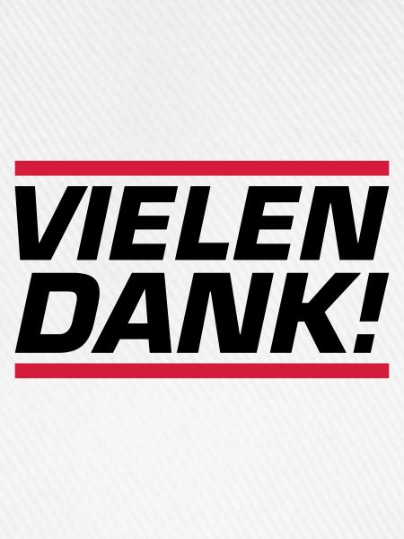 Vielen Dank Danke