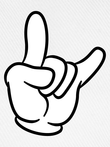 hand party symbol