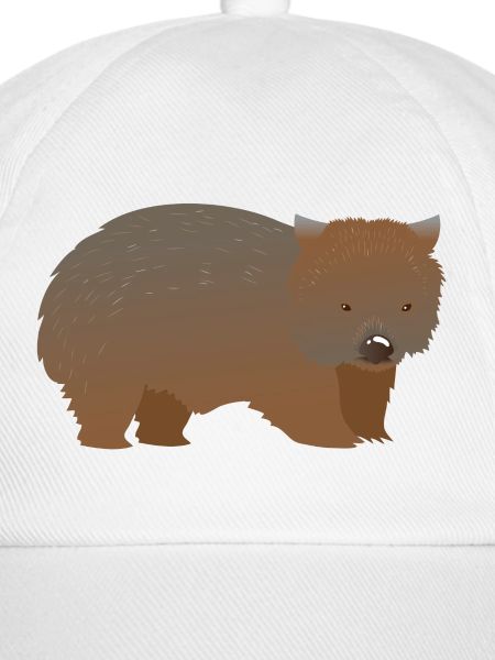 Brauner haariger Nasenwombat