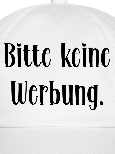 Bitte keine Werbung