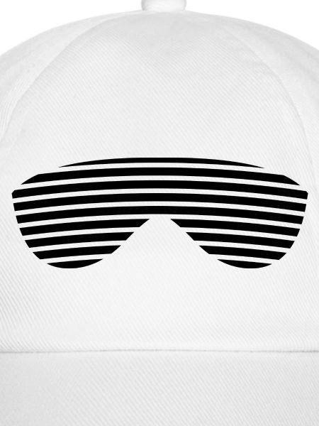 Brille schwarz gestreift
