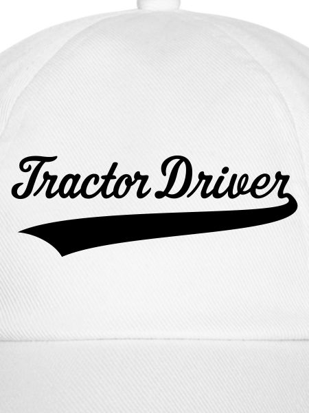 Traktorfahrer – Beschriftung (Farmer / Schwarz)