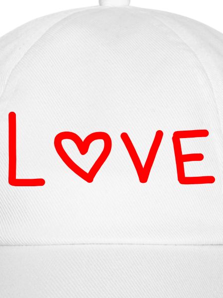Rot gestreiftes Herz-Liebes-Design