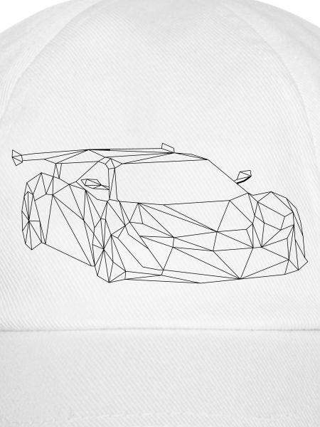 Low Poly Art - Rennauto