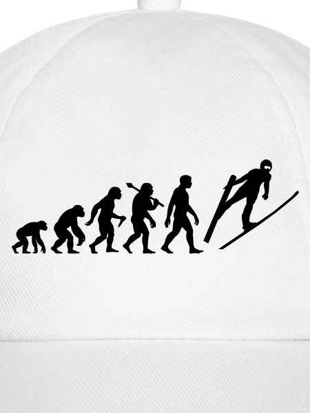 Skispringen Evolution Skispringer Im Flug