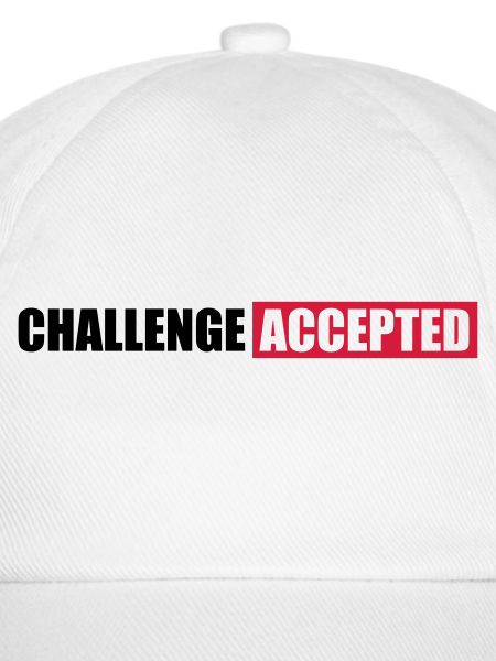 Challenge Accepted Text Design