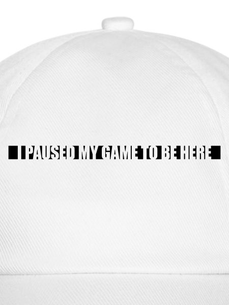 Game Paused Balken