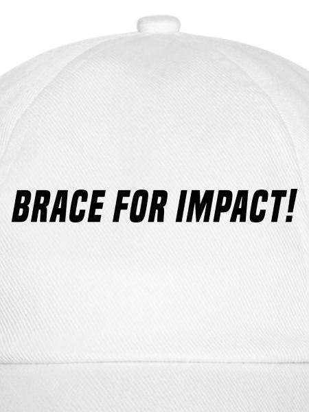 BRACE FOR IMPACT - black