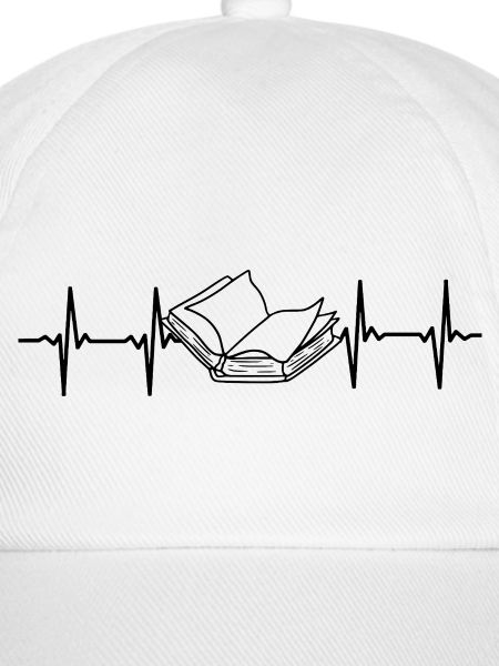 Bücherwurm Buch EKG Herzschlag