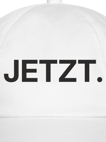 Jetzt – Minimalistisches Textdesign