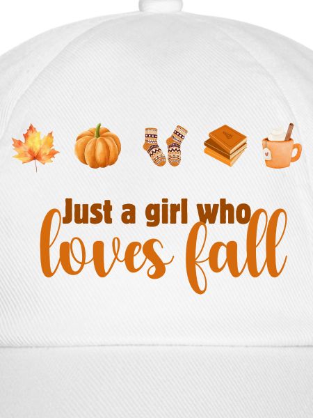 Herbstliebendes Mädchen Design, Fall Vibes