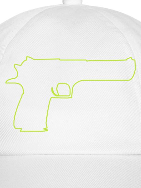 Neon-Pistolen-Silhouette