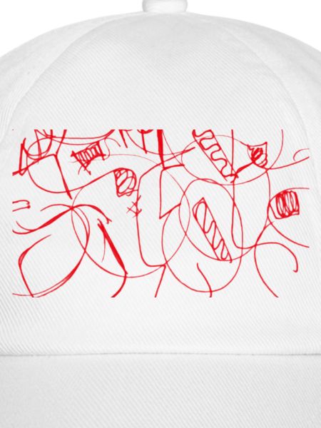 Rotes Liniengeflecht