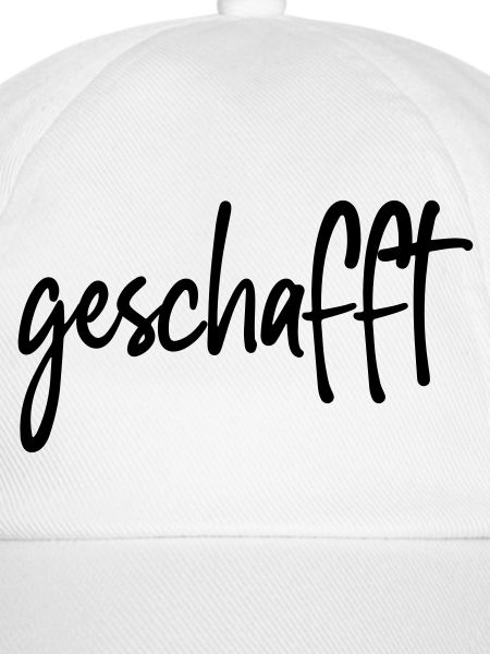 geschafft