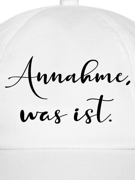 ANNAHME Achtsamkeit