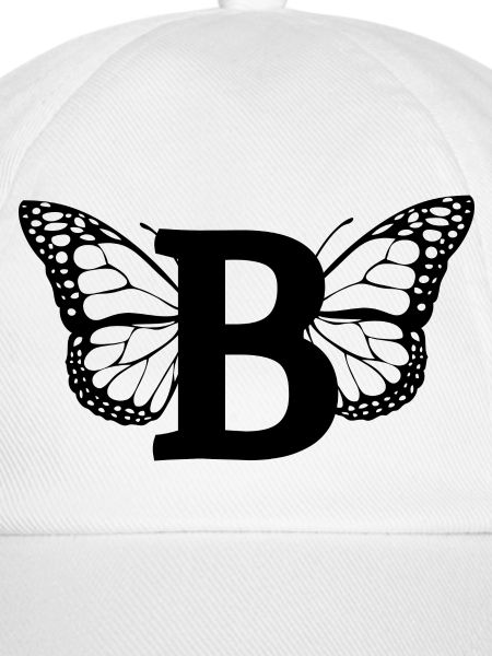 Buchstabe B Schmetterling